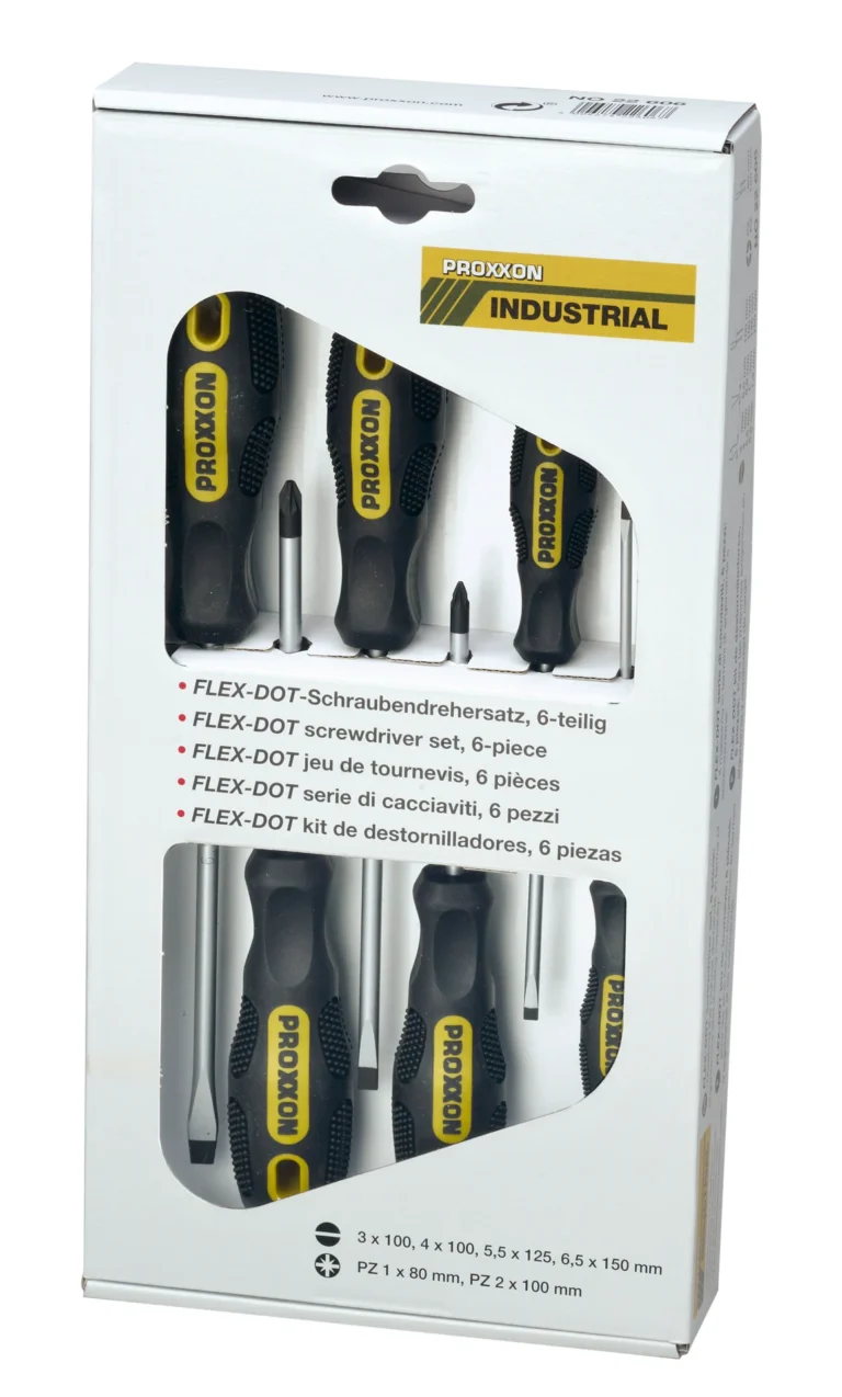 JEU DE TOURNEVIS FLEX-DOT, 6 PIÈCES