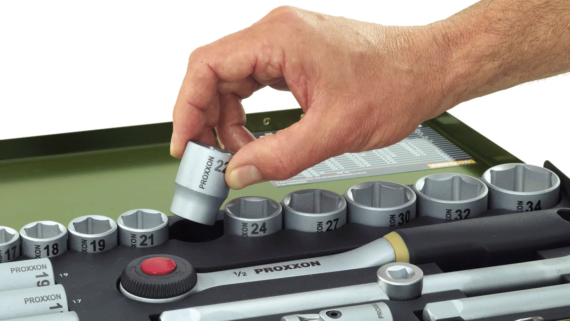 COFFRET POUR LA MÉCANIQUE DE PRÉCISION AVEC CLIQUET 1/4&Prime;, 36 PIÈCES