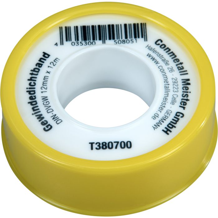 RUBAN D’ÉTANCHÉITÉ FILETÉ EN PTFE