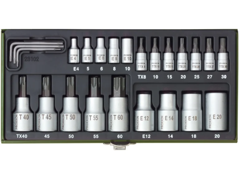 COFFRET SPÉCIAL D'EMBOUTS TX, 24 PIÈCES