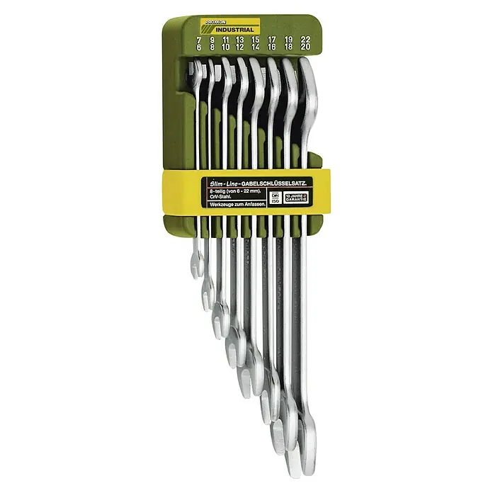 JEU DE DOUBLES CLÉS À FOURCHE SLIMLINE, 8 PIÈCES