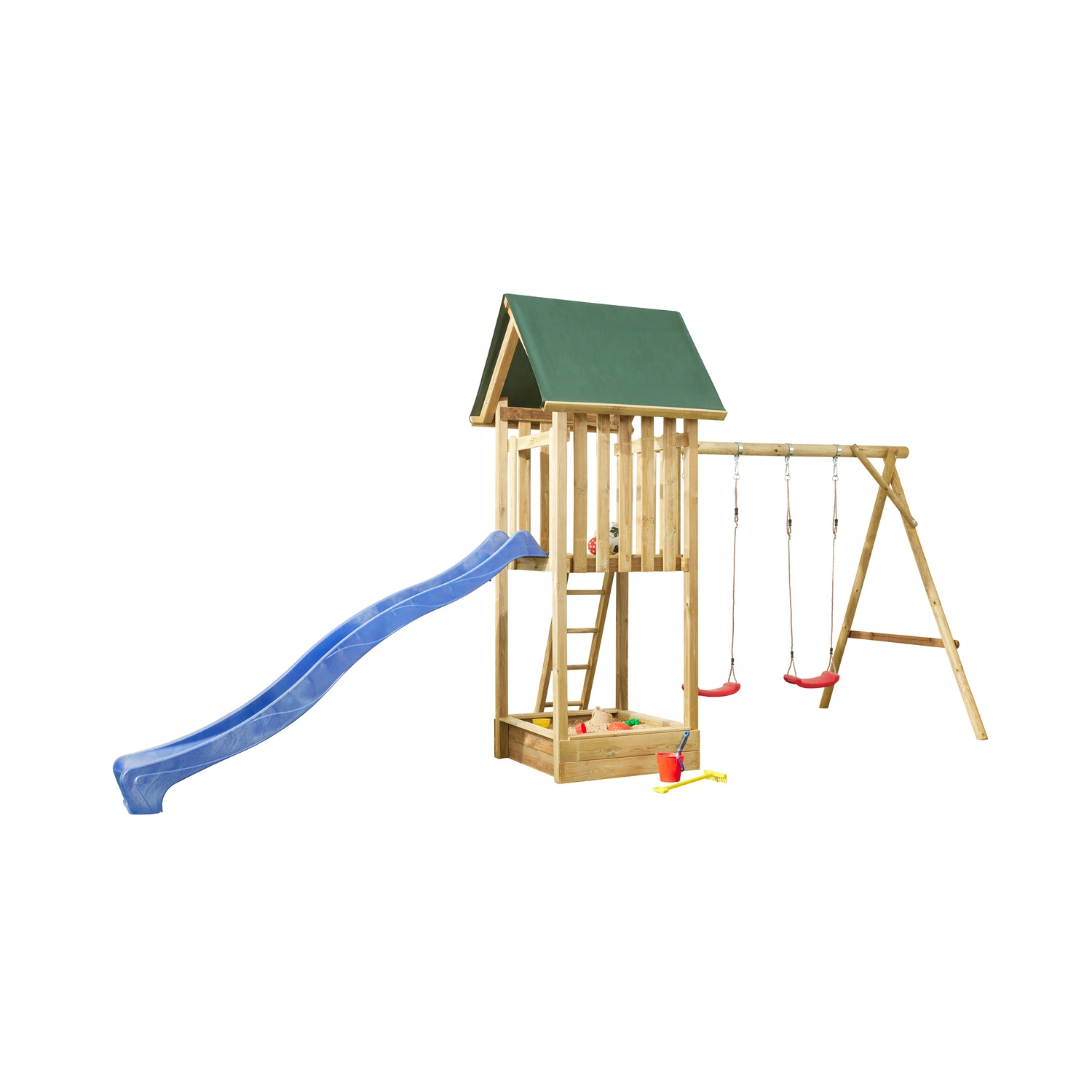 AIRE DE JEUX EN BOIS ENIJA