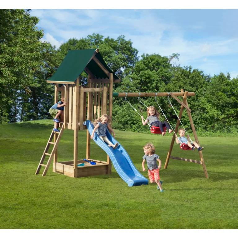 AIRE DE JEUX EN BOIS ENIJA