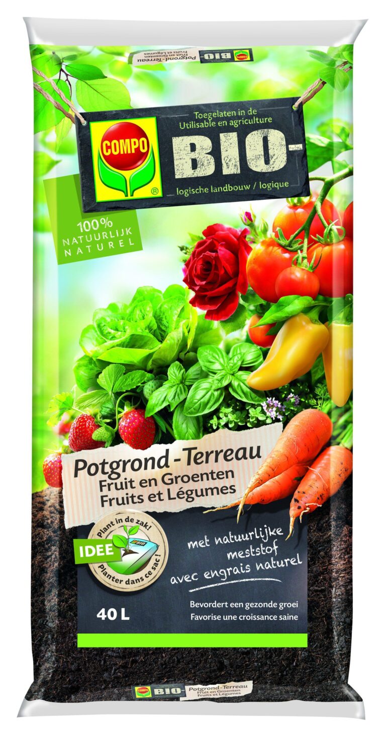 TERREAU POUR FRUITS ET LÉGUMES BIO COMPO