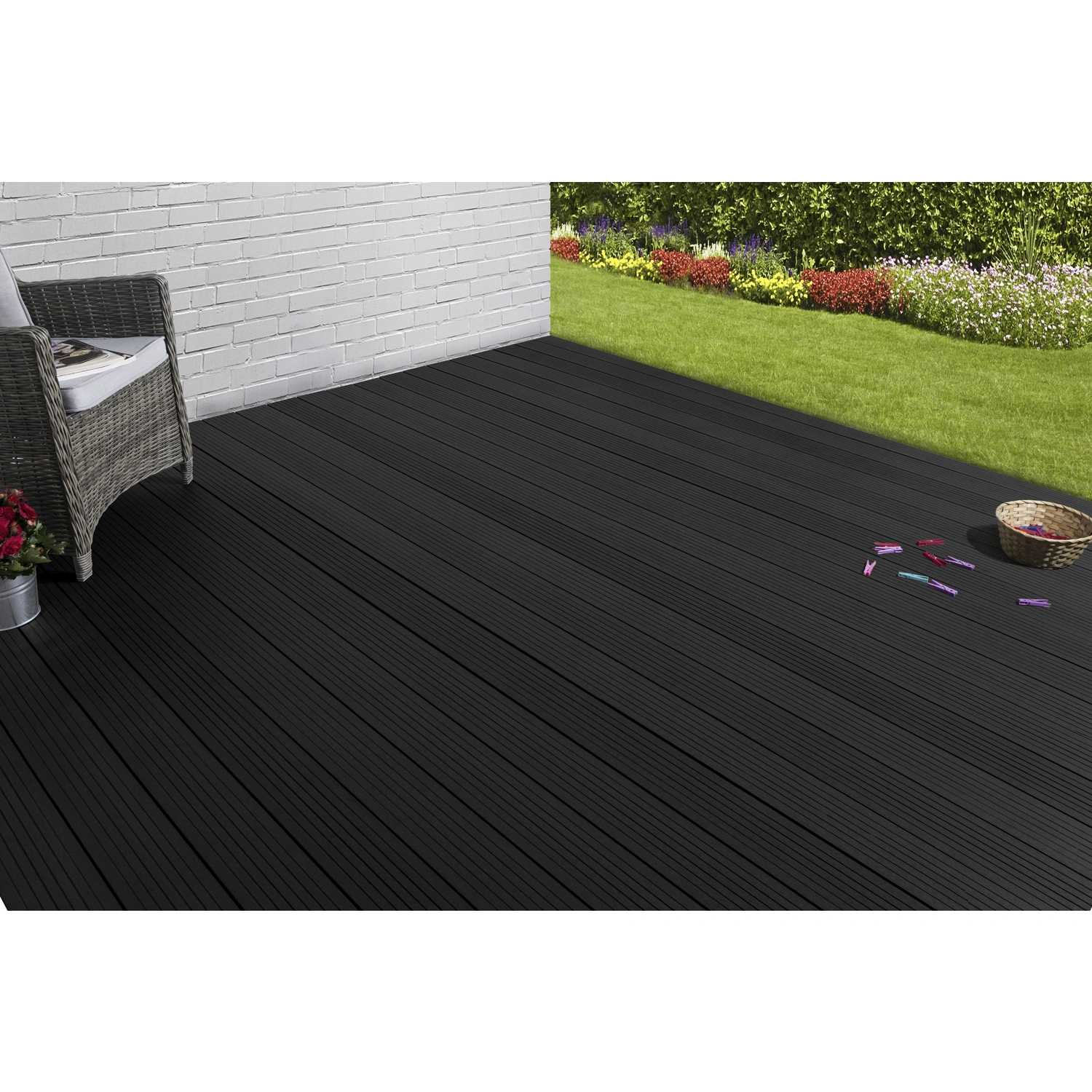 LAME DE TERRASSE COMPOSITE ANTHRACITE