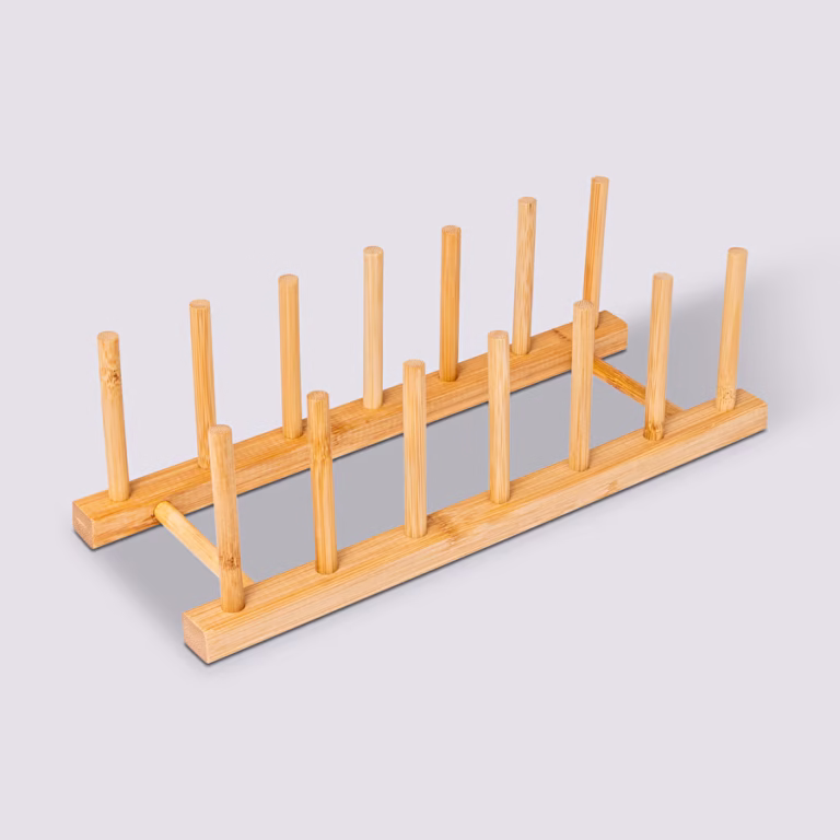 RACK 6 ASSIETTES EN BAMBOU