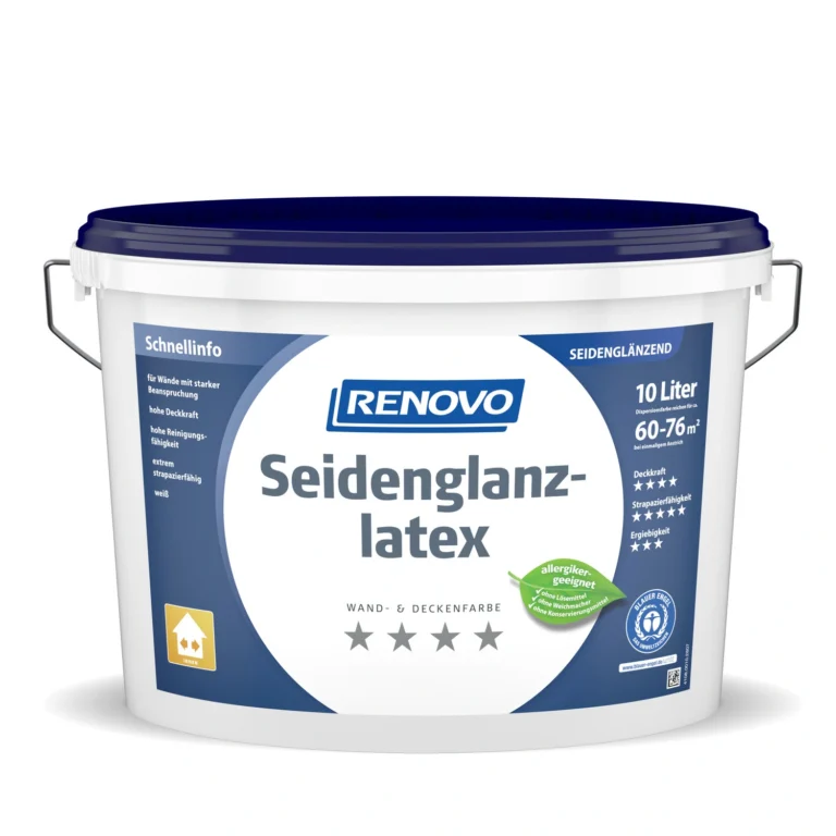 Peinture satinée "Seidenglanzlatex"