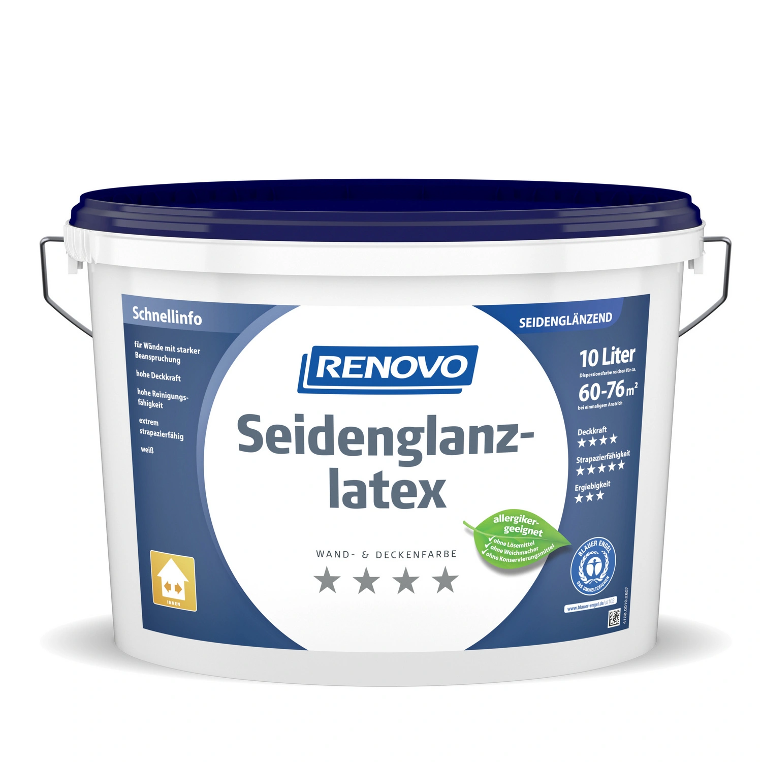 Peinture satinée « Seidenglanzlatex »
