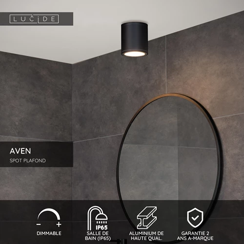 LUCIDE AVEN,  SPOT PLAFOND SALLE DE BAIN