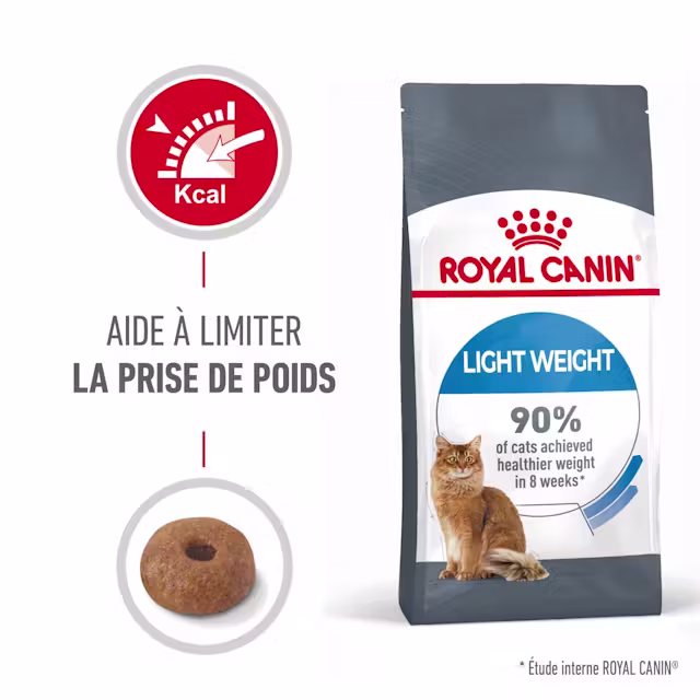 Croquettes pour chats en surpoids