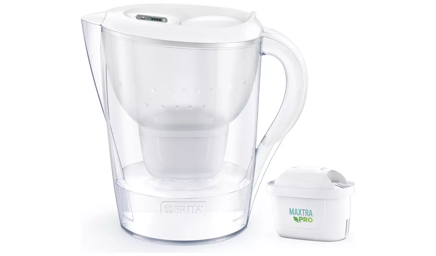BRITA MARELLA XL MAXTRA PRO-WH BID FILTRE À EAU 3,5 LITRES