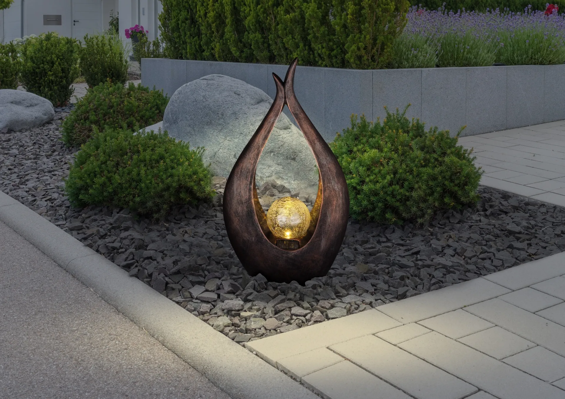 LAMPE SOLAIRE  DECO A POSER