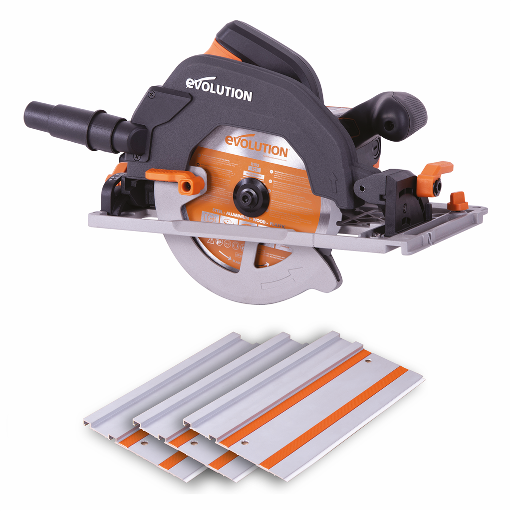 SCIE CIRCULAIRE AVEC RAIL R185CCSX