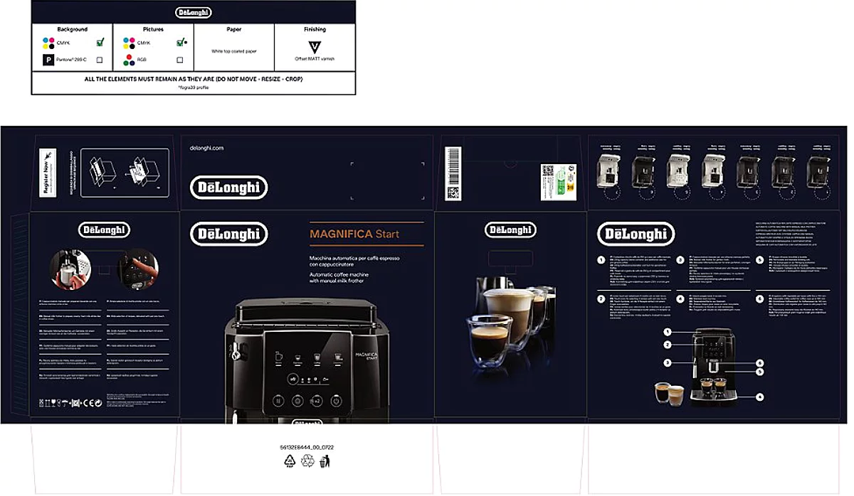 EXPRESSO BROYEUR DELONGHI MAGNIFICA STAR