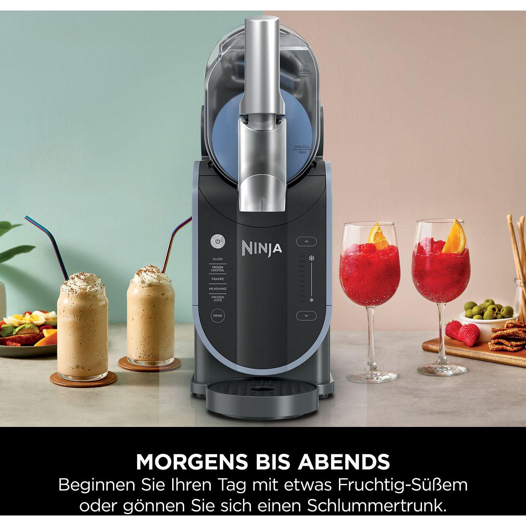 MACHINE À GLACES NINJA FS301EU SLUSHI (800 WATTS, BLEU/GRIS)