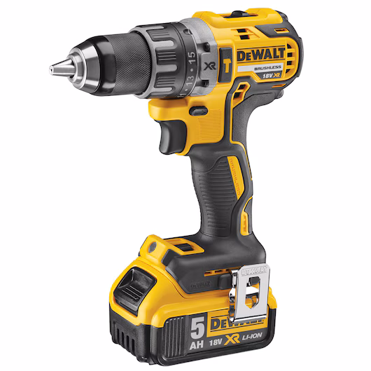 TOURNEVIS - PERCEUSE SANS BALAI XR 18 V, BATTERIE  2 x 5,0Ah