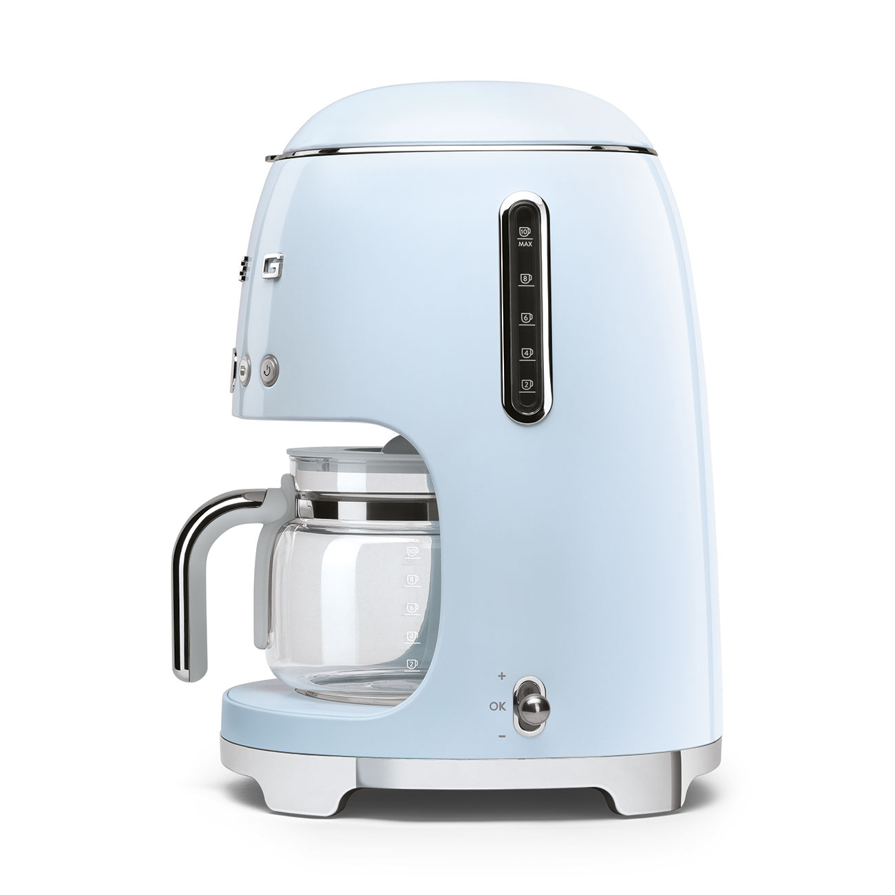 MACHINE À CAFÉ SMEG À FILTRE GOUTTE BLEU PASTEL