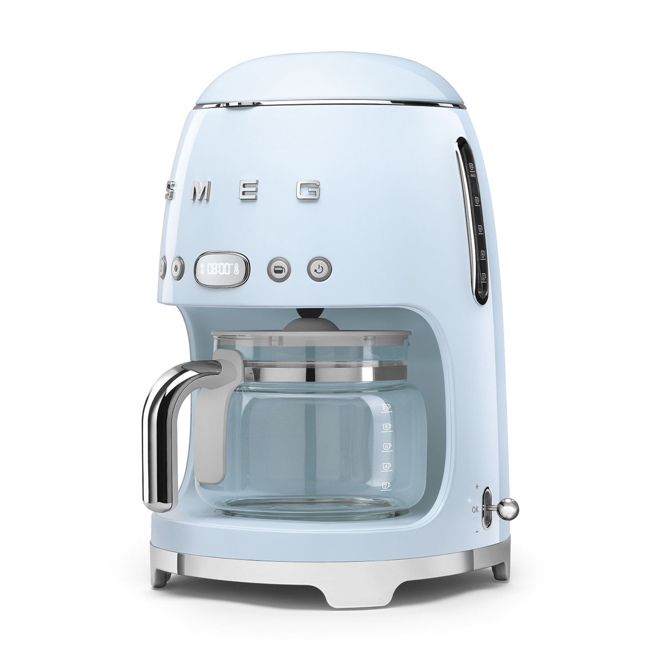 MACHINE À CAFÉ SMEG À FILTRE GOUTTE BLEU PASTEL