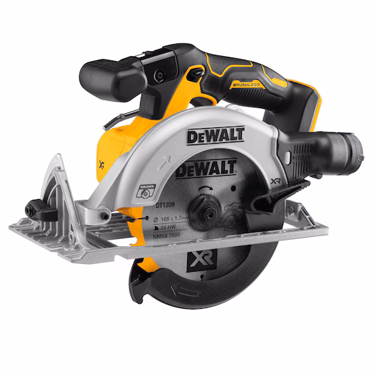 SCIE CIRCULAIRE SANS BALAIS XR 18V DE 165 MM