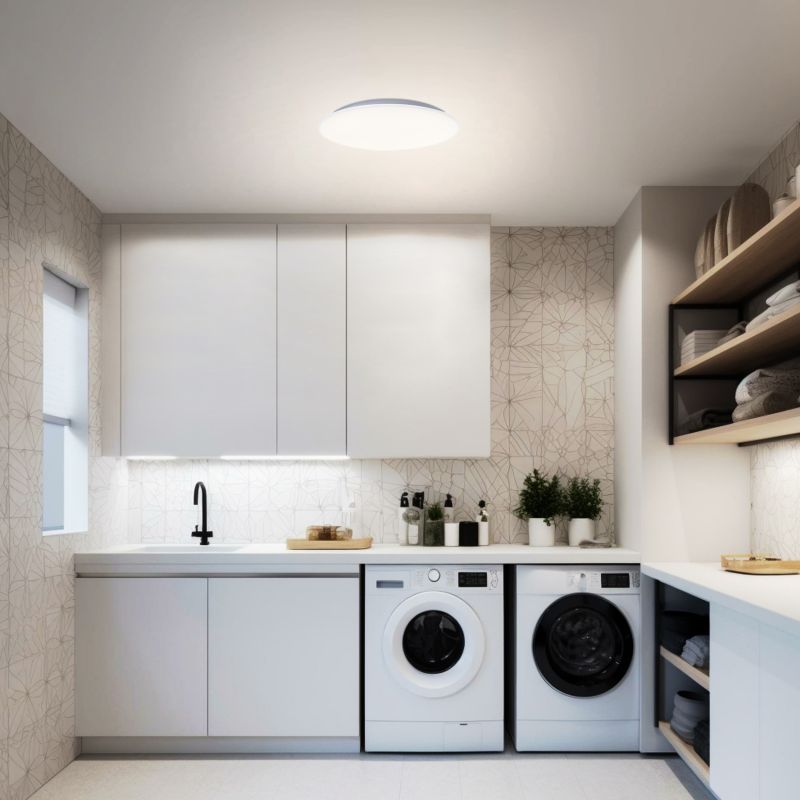 PLAFONNIER LED COLDEN 29 CM BLANC