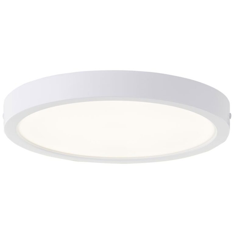 PLAFONNIER LED NAVARA BLANC 27,5 CM