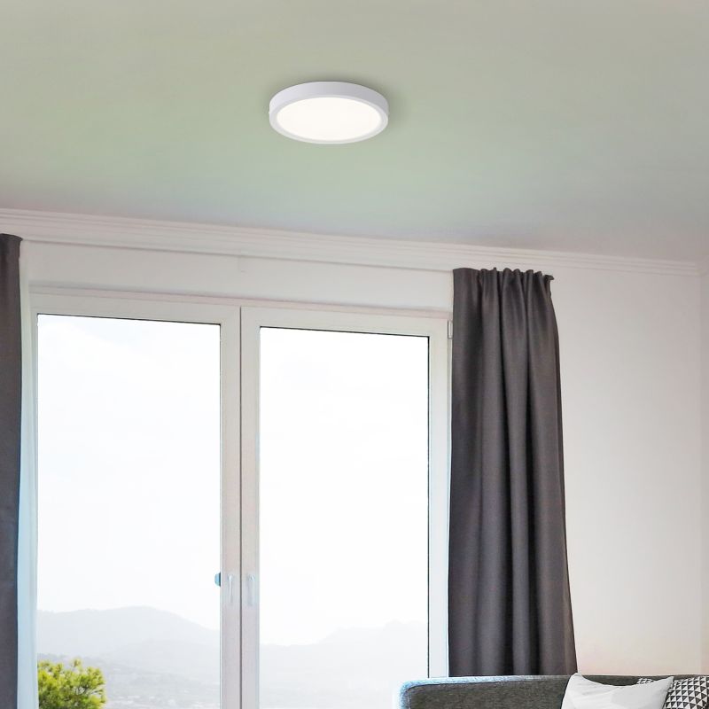 PLAFONNIER LED NAVARA BLANC 27,5 CM