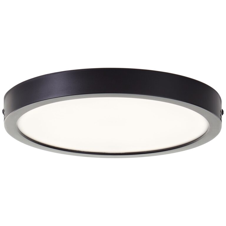 PLAFONNIER LED NAVARA NOIR 27,5 CM