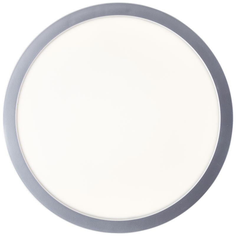 PLAFONNIER LED NAVARA ARGENT 27,5 CM