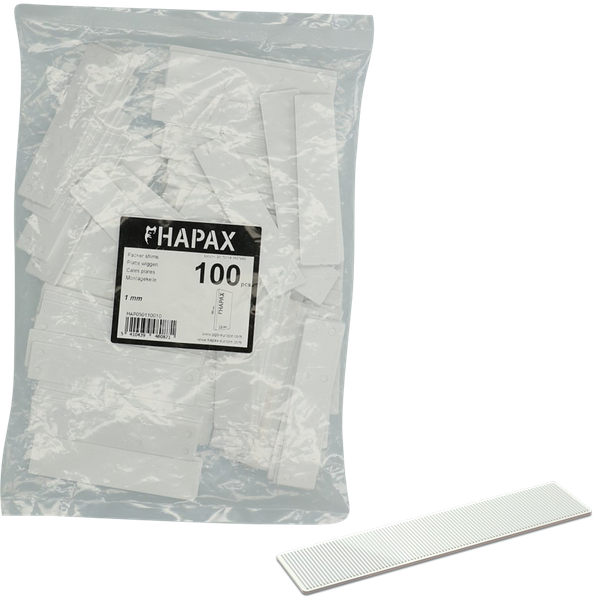 HAPAX CALES PLATES 1X22,00x95 BLANC