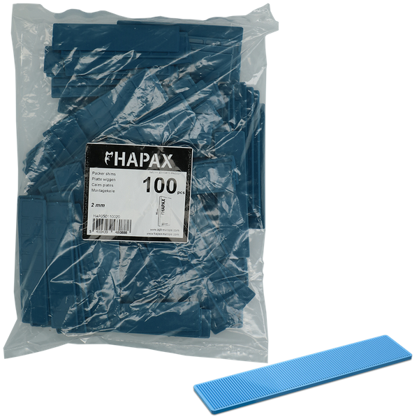 HAPAX CALES PLATES 2x22, 00x95 BLEU