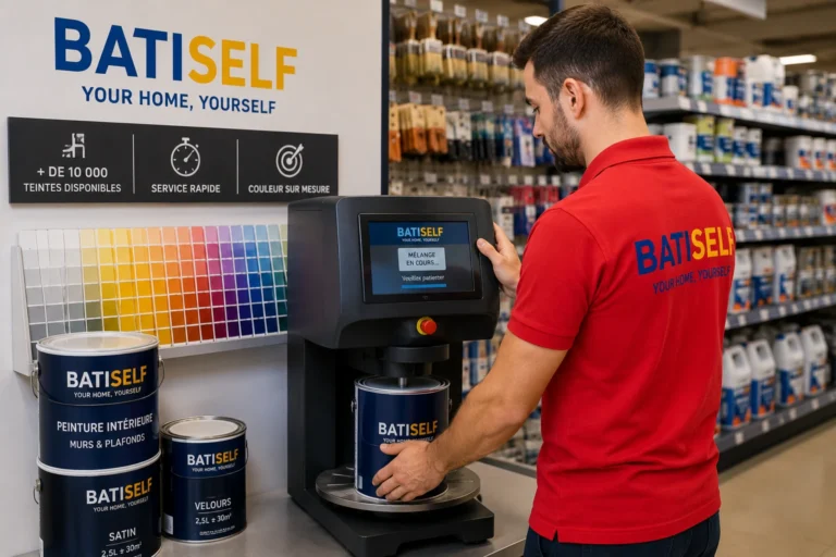 Mélange peinture sur mesure
