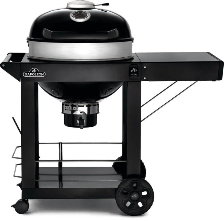 BARBECUE A CHARBON PRO 22 AVEC CHARIOT