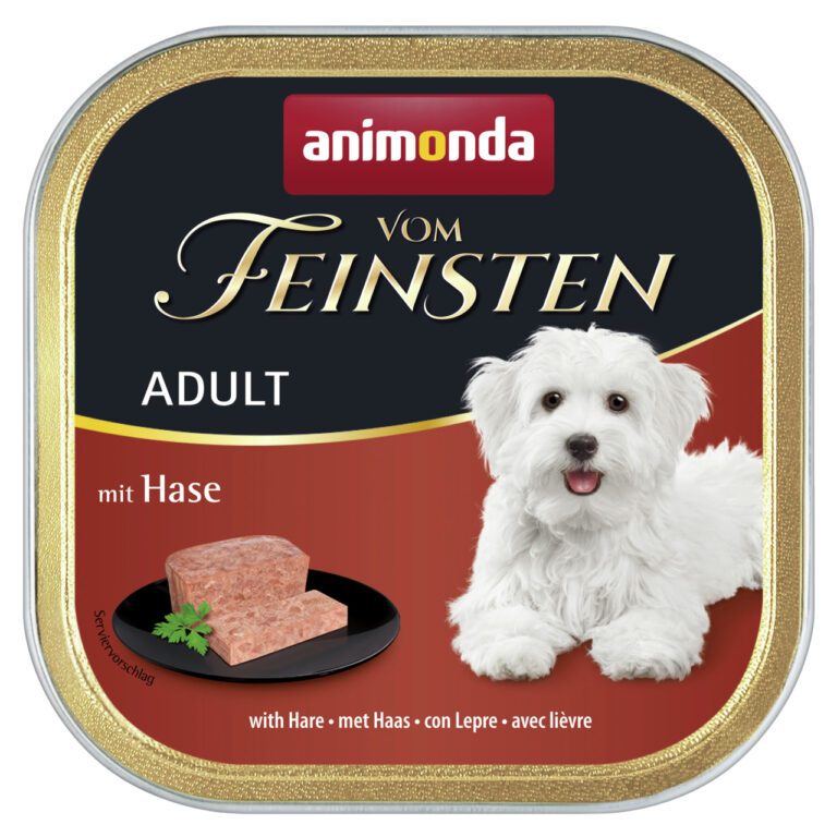 Pâtée au lapin pour chiens adultes 150g
