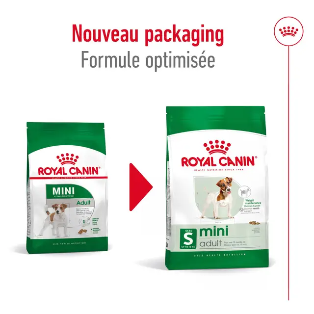 Croquettes pour chiens adultes de petites races (jusqu’à 10 kg) – À partir de 10 mois