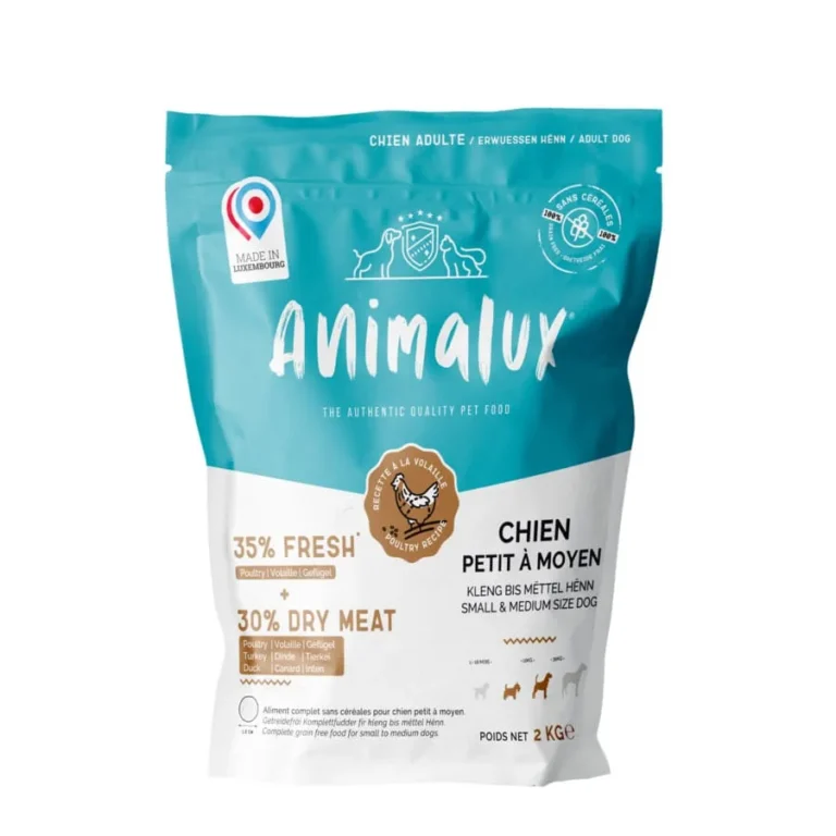 Croquettes chien adulte - chien petit à moyen-Volaille- 2 kg