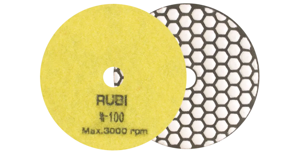 DISQUE FLEXIBLE DIAMANTE POUR POLISSAGE  Ø 100 mm