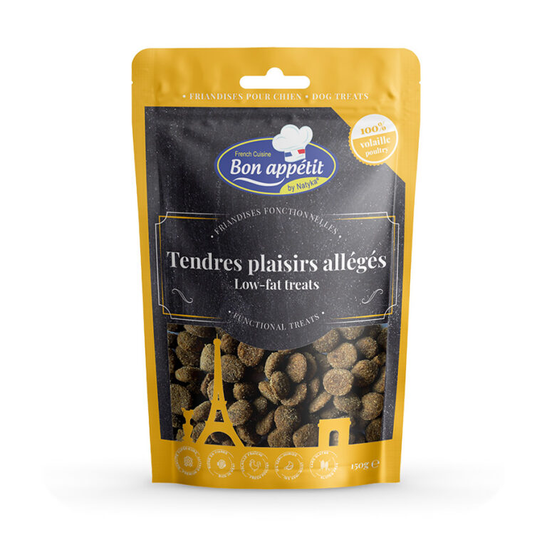 Friandises Tendres plaisirs allégés - 150 gr