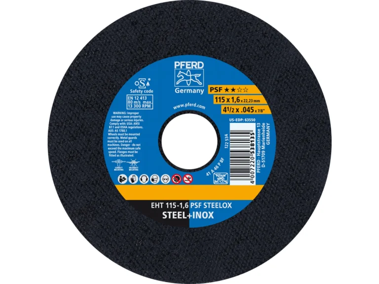 DISQUE A TRONÇONNER EHT 115 x 1,6 x 22,23 mm