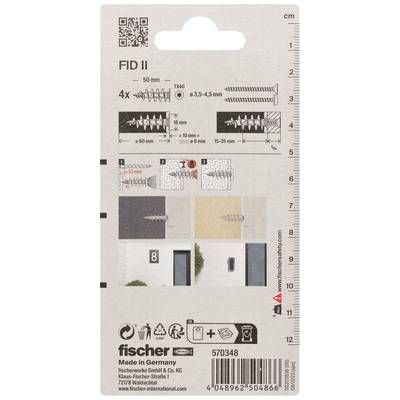 ANCRAGE D&rsquo;ISOLATION FISCHER FID II
