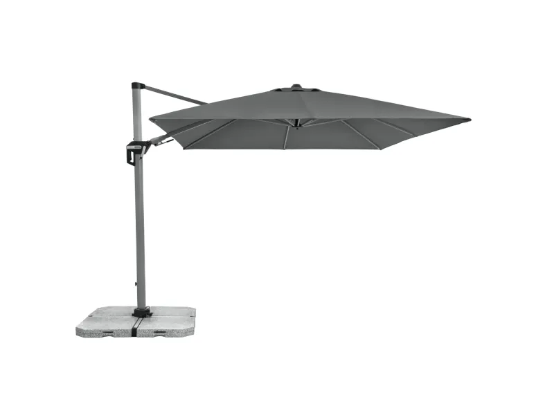 PARASOL AVEC MECANISME A MANIVELLE