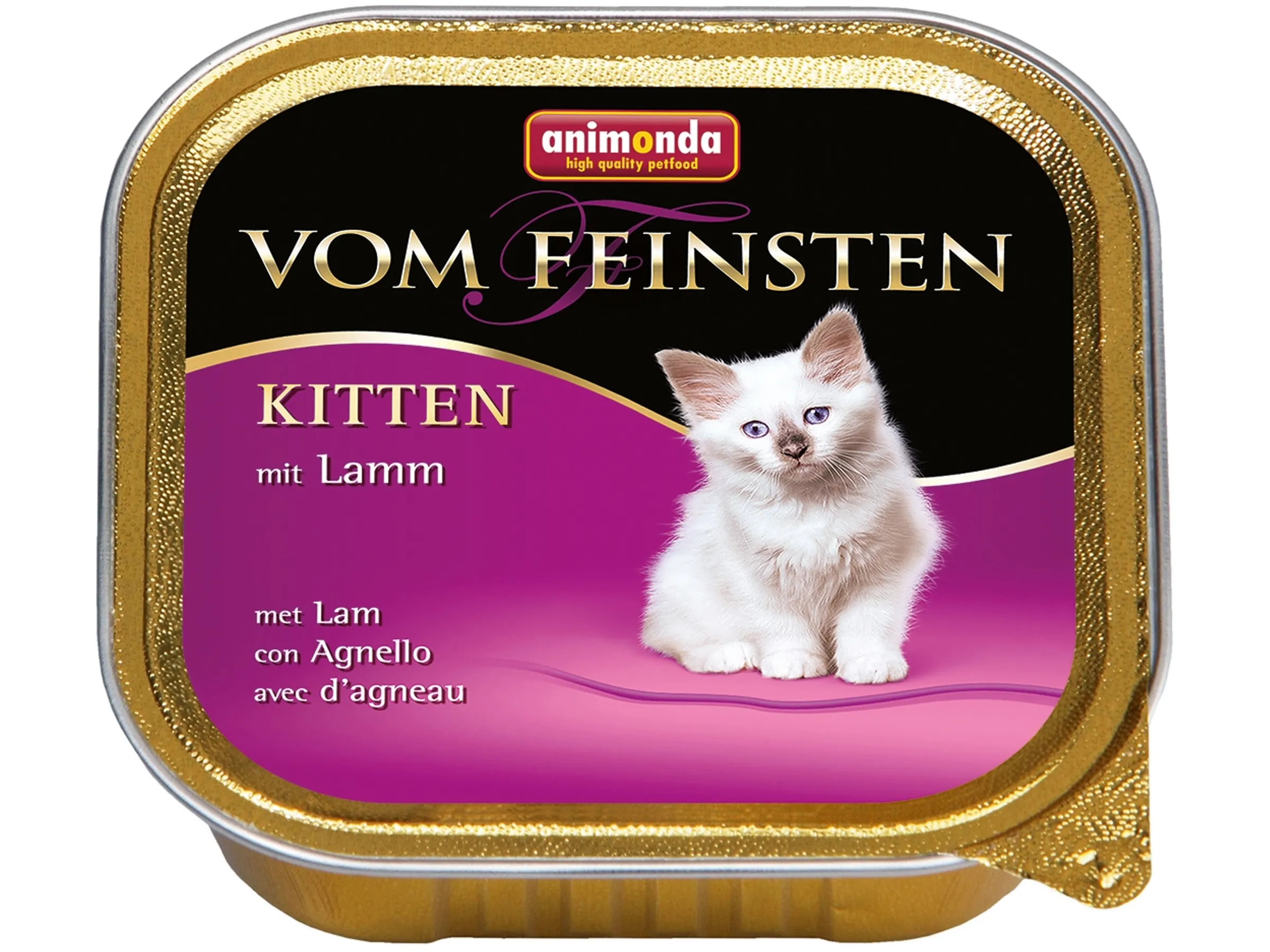 Nourriture humide pour chats Agneau 100 g