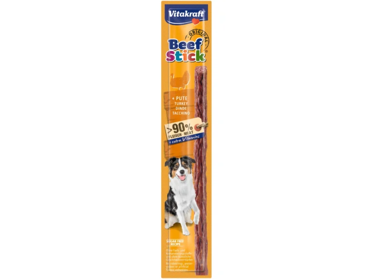 Friandises pour chiens adultes à la dinde - Beef Stick 12g