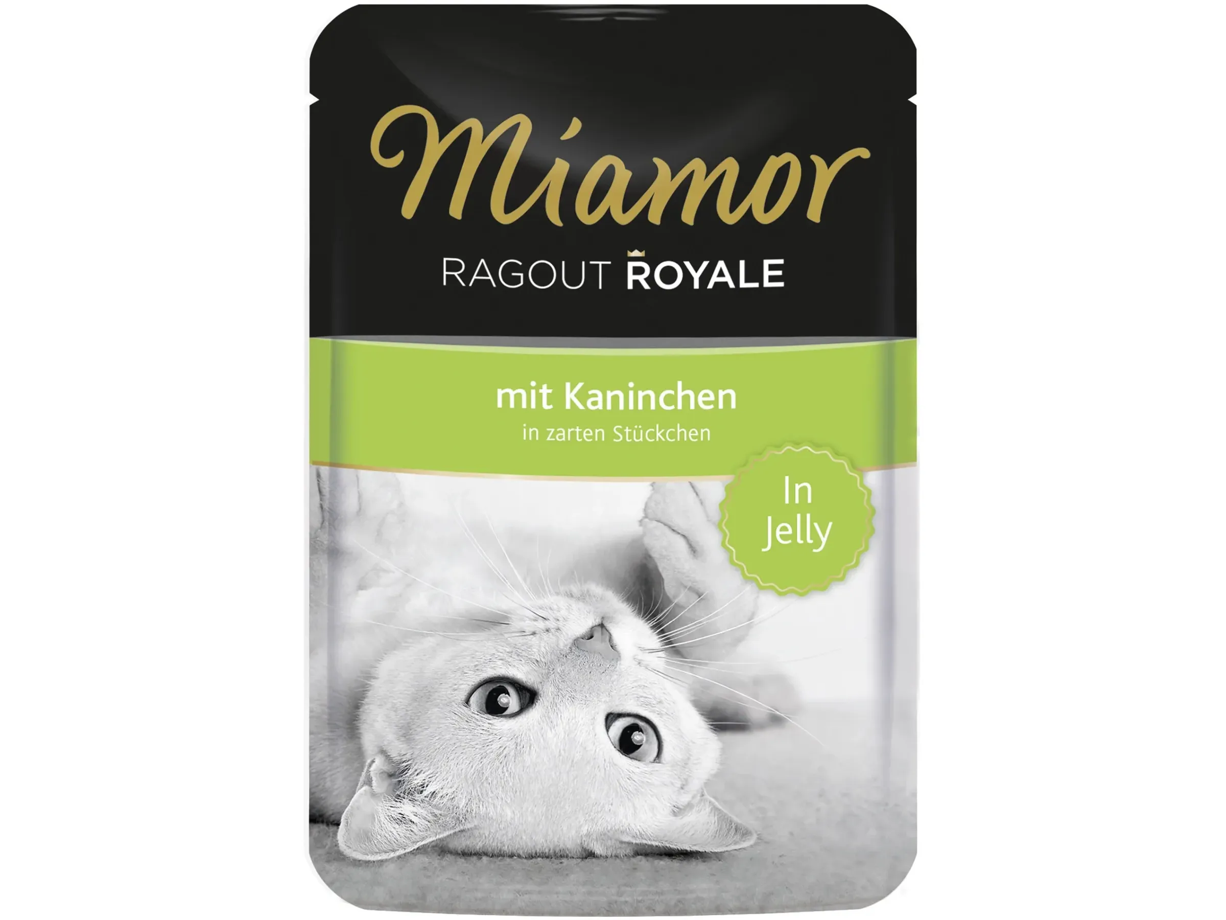 Nourriture humide pour chats Ragout Royale, lapin en gelée 100g