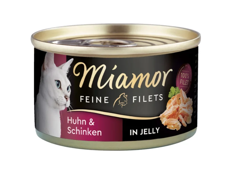 Gelée Miamor au poulet et jambon 100g
