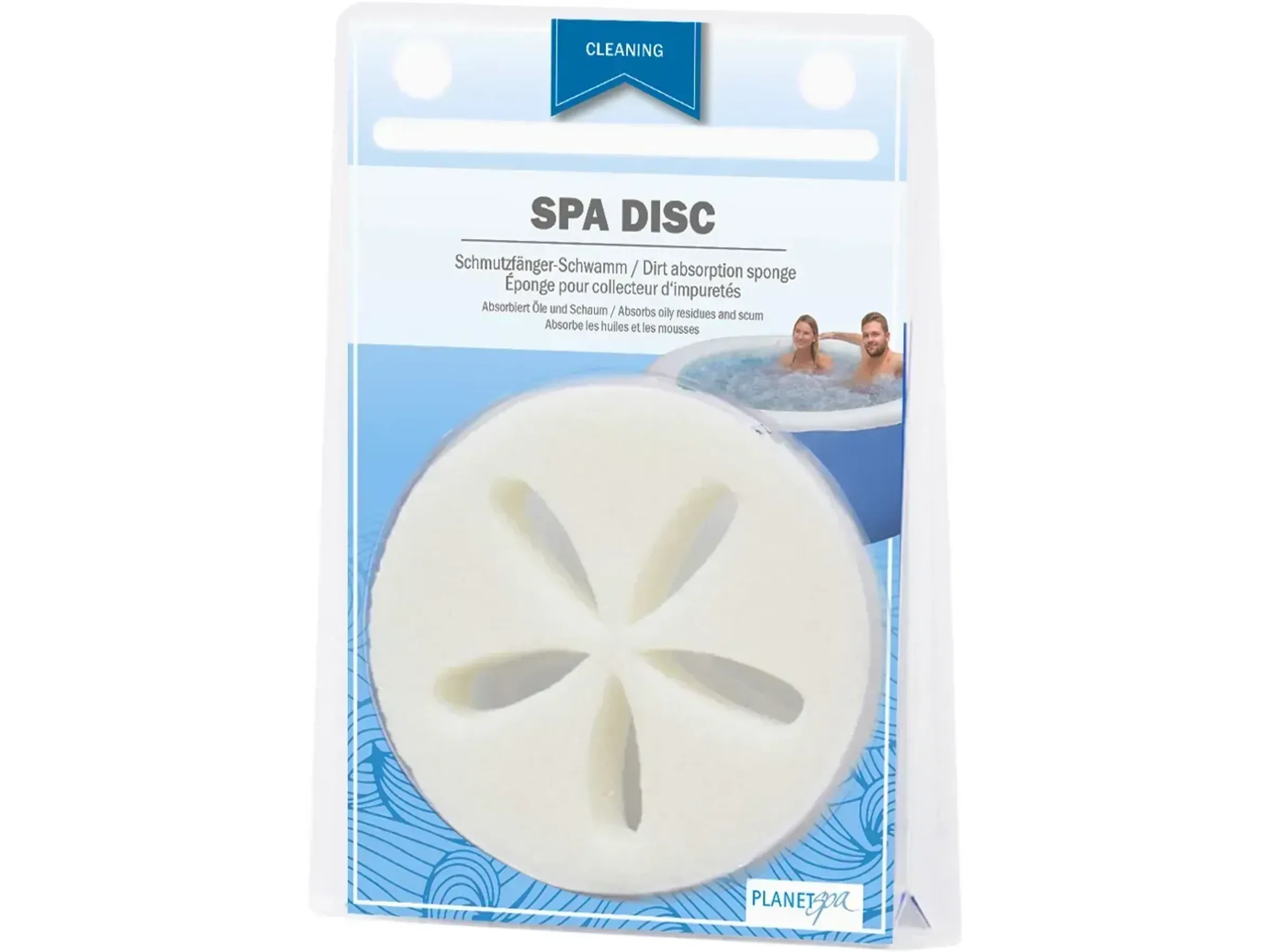 Disque absorbant les graisses et les huiles