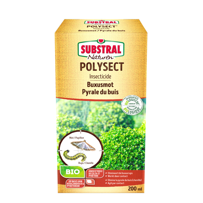 SUBSTRAL POLYSECT CONTRE LA PYRALE DU BUIS , 200 ML