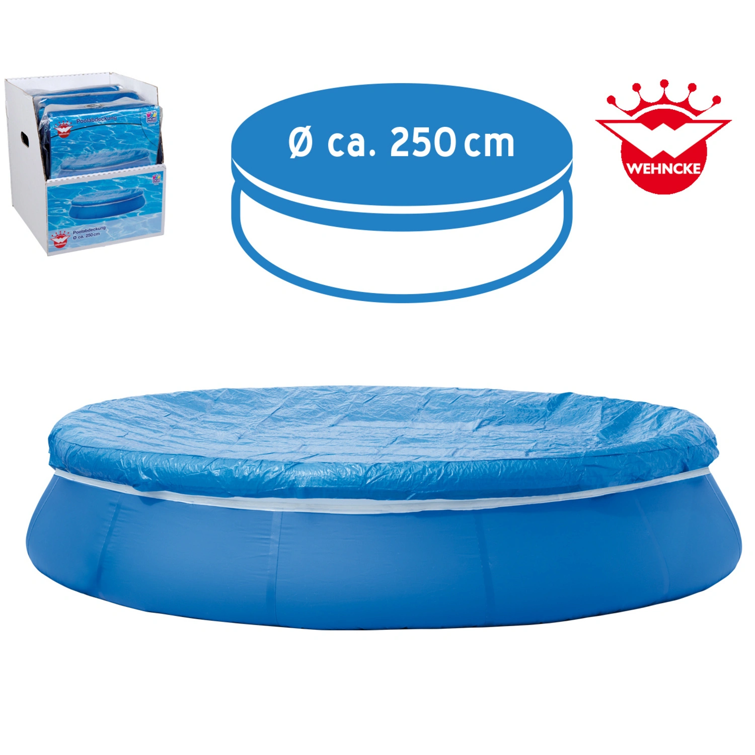 Couvre-piscine, Ø 250 cm