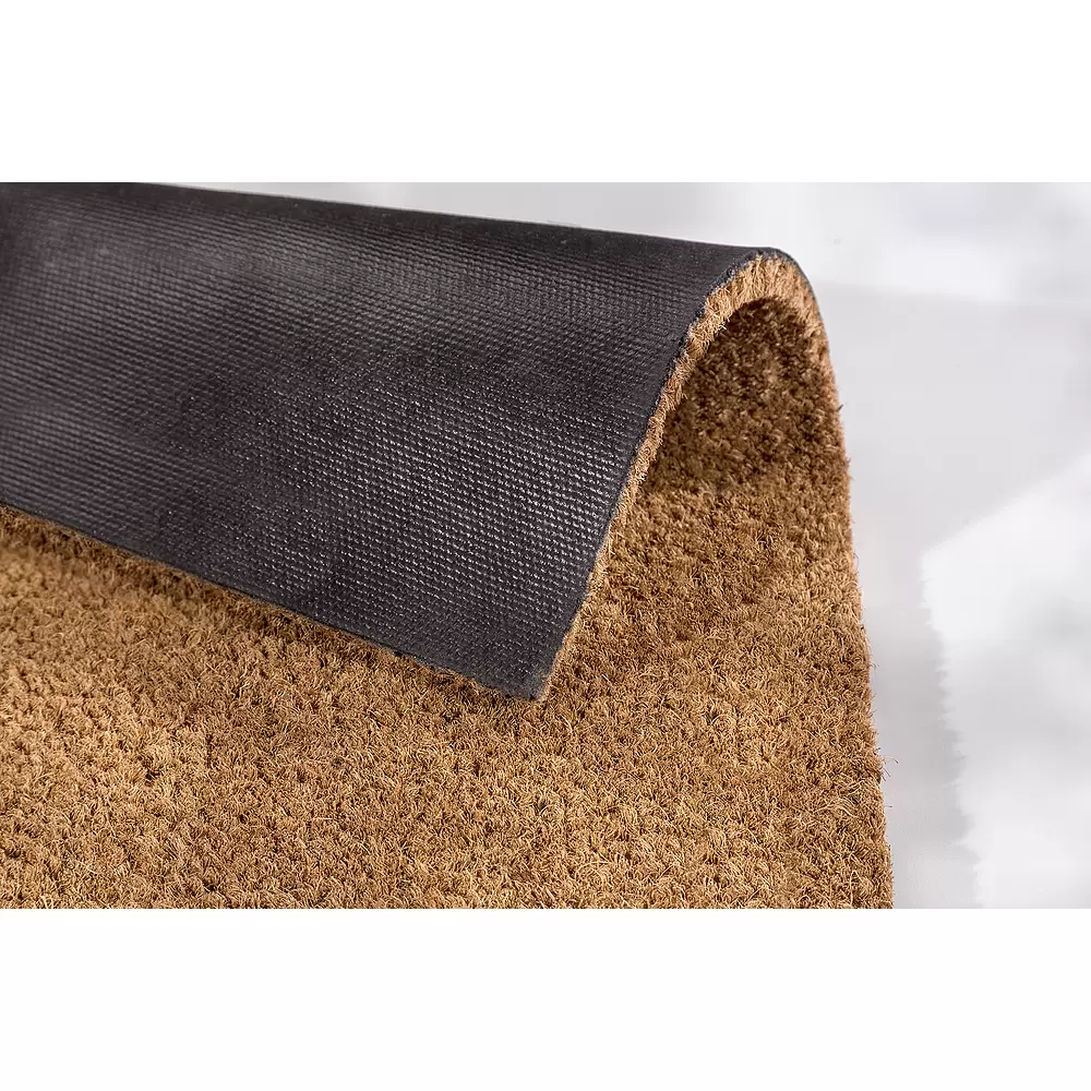 PAILLASSON EN VELOURS COCO NATUREL
