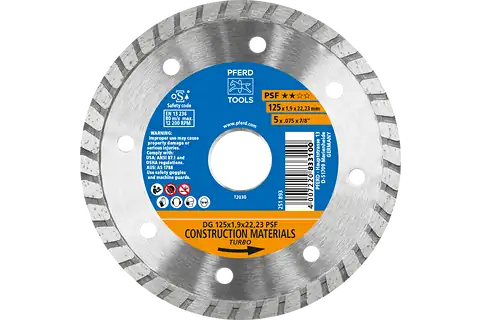 DISQUE DE COUPE DIAMANTÉE  DG 125 x 1,9 x 22,23 mm START