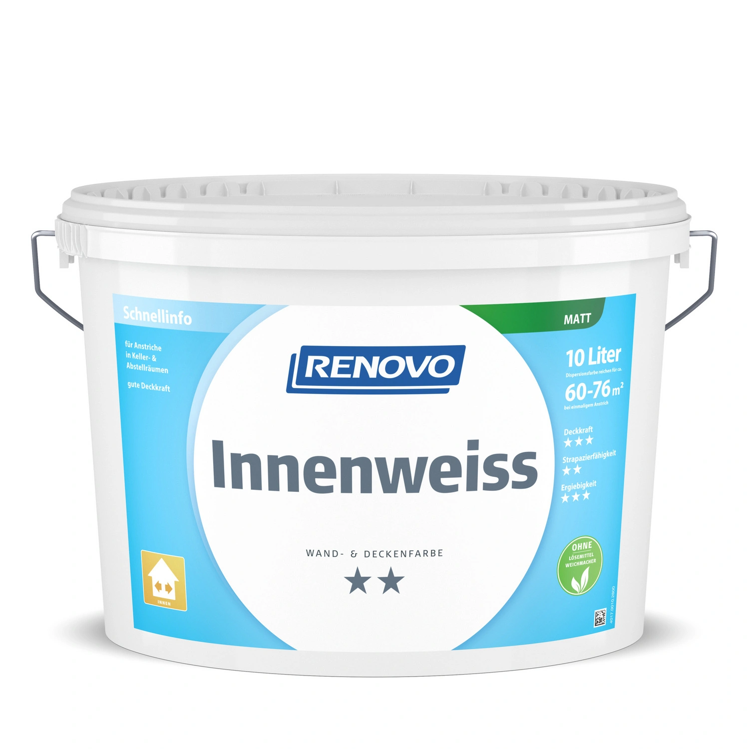 Peinture pour murs et plafonds « Innenweiss »